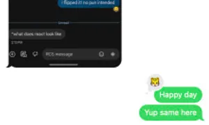 Tin nhắn RCS tiến gần iMessage Tin nhắn RCS tiến gần iMessage