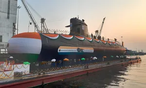 Tàu ngầm Ấn Độ va chạm tàu cá, hai ngư dân mất tích Tàu ngầm Ấn Độ va chạm tàu cá, hai ngư dân mất tích