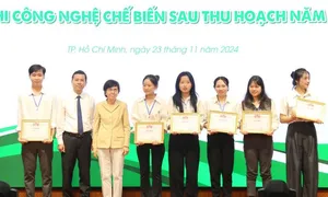 Hai sản phẩm của sinh viên thắng giải công nghệ sau thu hoạch Hai sản phẩm của sinh viên thắng giải công nghệ sau thu hoạch