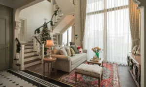 Chi 3 tỷ đồng thiết kế căn hộ thông tầng kiểu Âu Mỹ Chi 3 tỷ đồng thiết kế căn hộ thông tầng kiểu Âu Mỹ