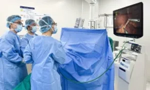 Kén khí khổng lồ ở phổi người nghiện thuốc lá Kén khí khổng lồ ở phổi người nghiện thuốc lá