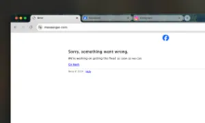 Facebook, Messenger gặp sự cố Facebook, Messenger gặp sự cố