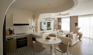 Căn hộ 100 m2 bớt tường ngăn để tối ưu không gian Căn hộ 100 m2 bớt tường ngăn để tối ưu không gian