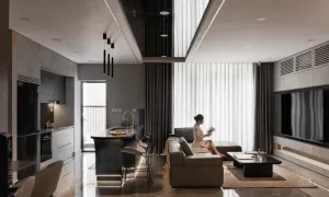 Chi 650 triệu đồng hoàn thiện căn hộ theo tông màu tối