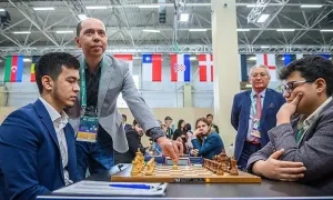 Ván cờ gần 9 tiếng ở siêu giải Grand Swiss